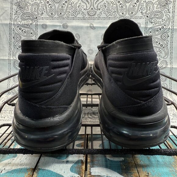 Nike Mens Air Max Flair SE AA4084-001 Black Running Shoes Sneakers Size 10.5 - Picture 5 of 10